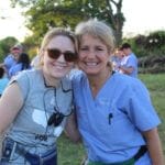 Photo of a mother and daughter volunteering with IMR | Family medical mission missions are ideal for serving together to benefit others.