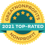 2021 Top Rated Awards Badge from Great Nonprofits