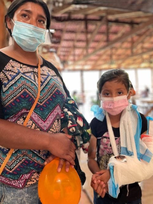 Patient Maricela in Honduras