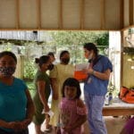 Belizean patients at an IMR clinic