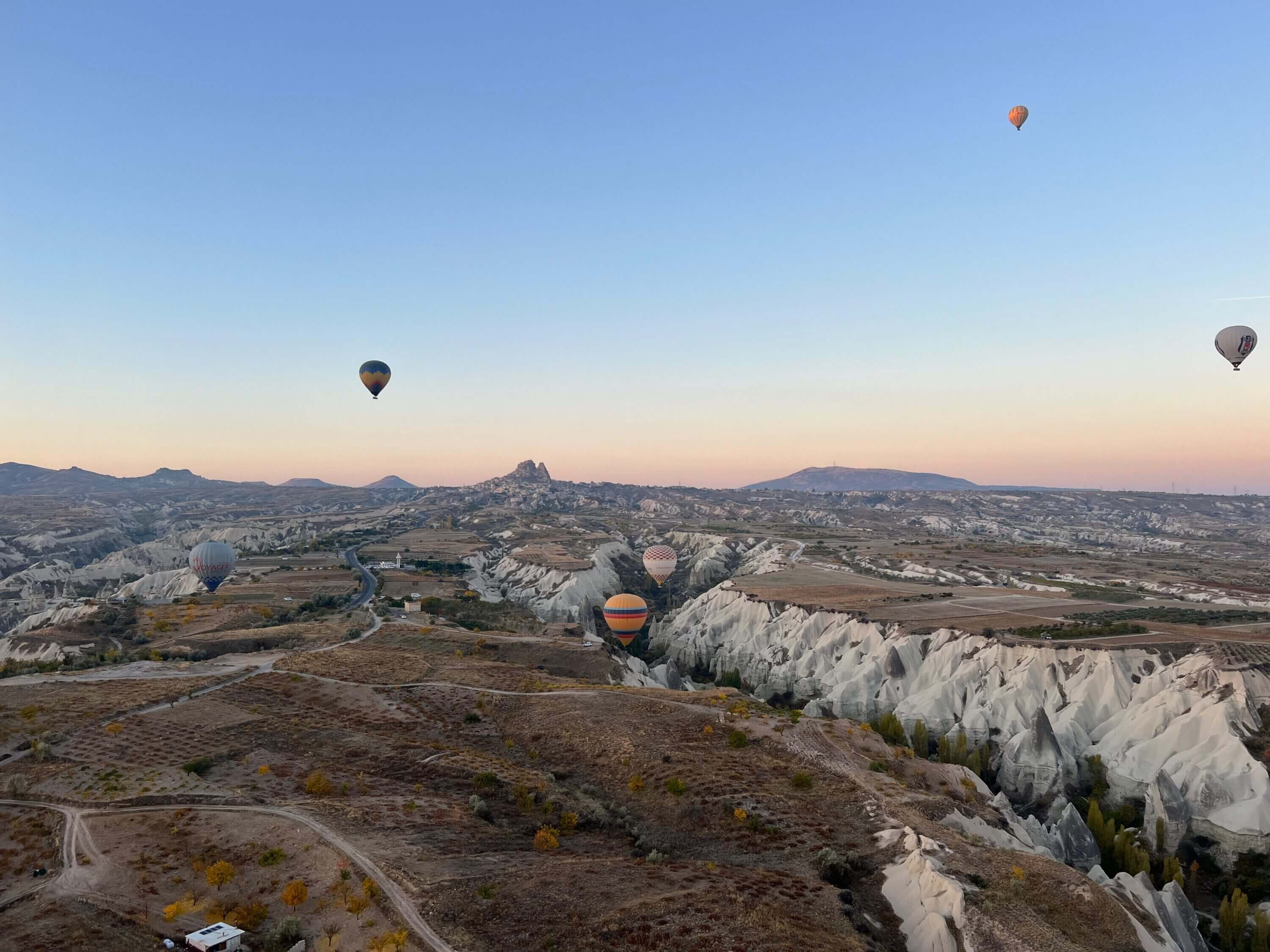 Cappadocia Turkey hot air balloons