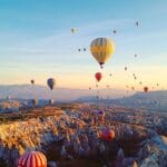 hot air balloons - Cappadocia Turkey