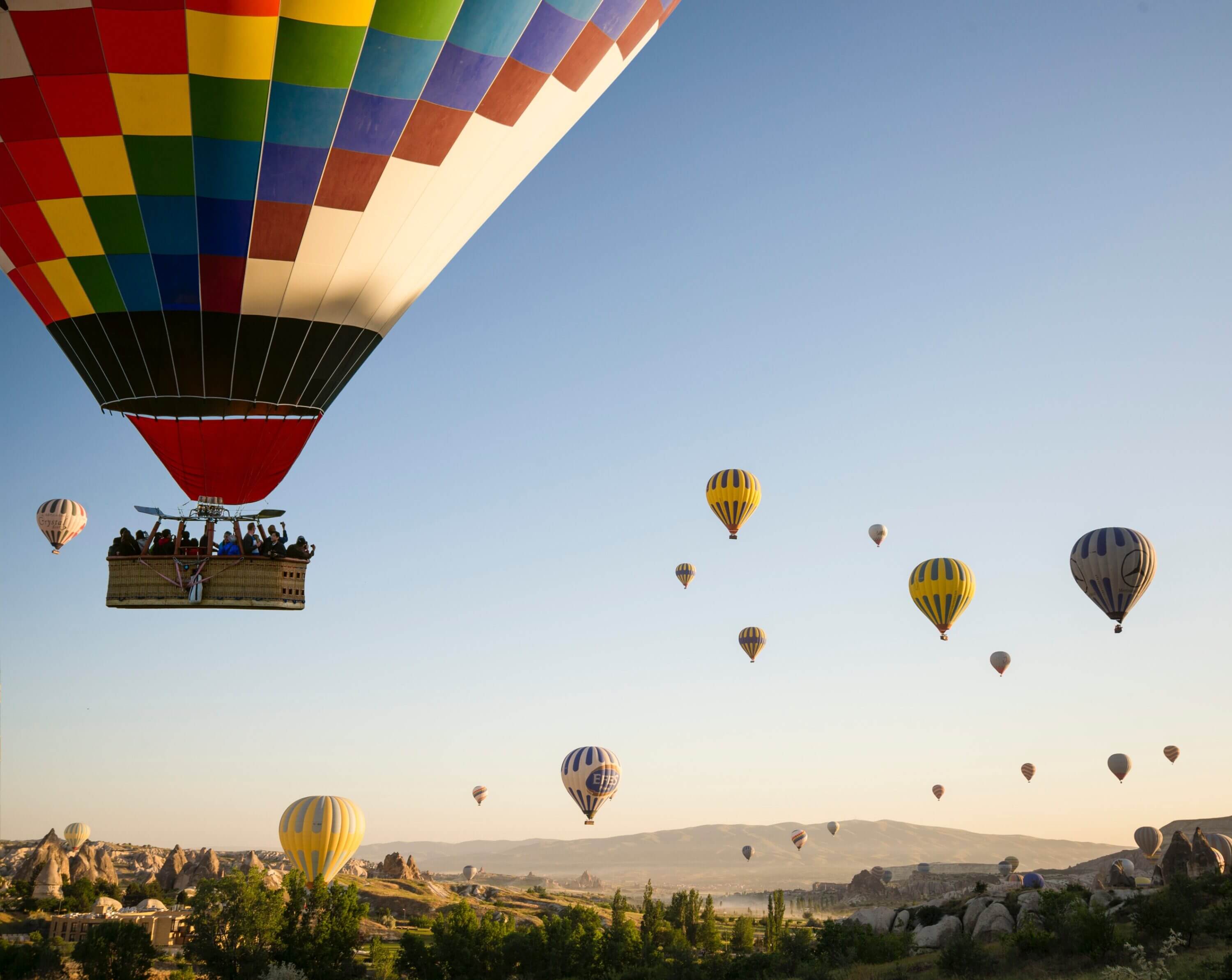 Turkey hot air balloon ride