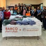 Barco scrubs donation recipients in Honduras