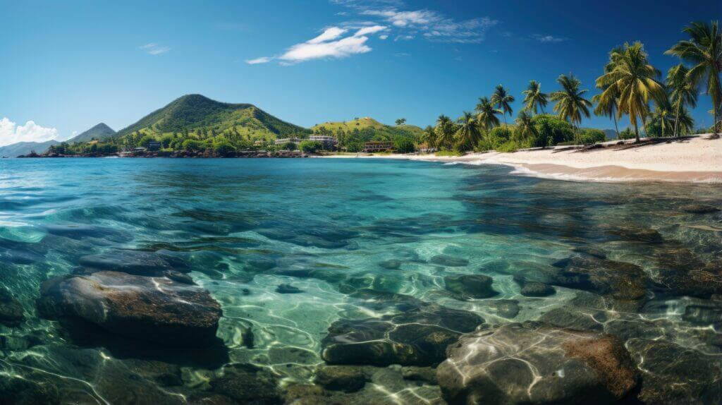 St Vincent and the Grenadines beach