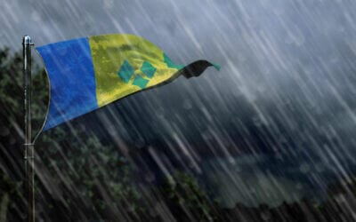 St Vincent and the Grenadines flag