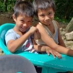 Boys in clinic in the Philippines