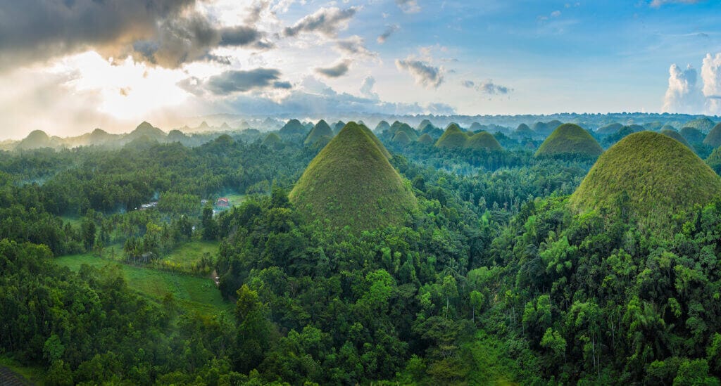 Chocolate Hills, Bohol Island, Philippines