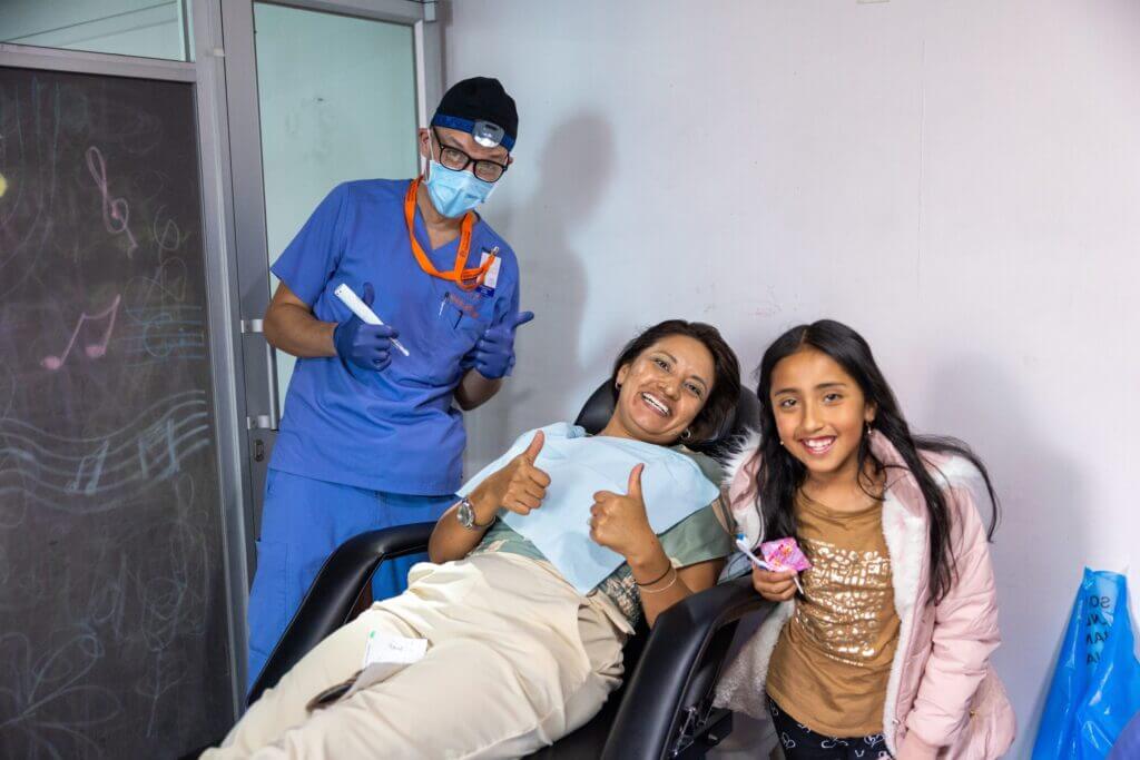 dental patients in Ecuador