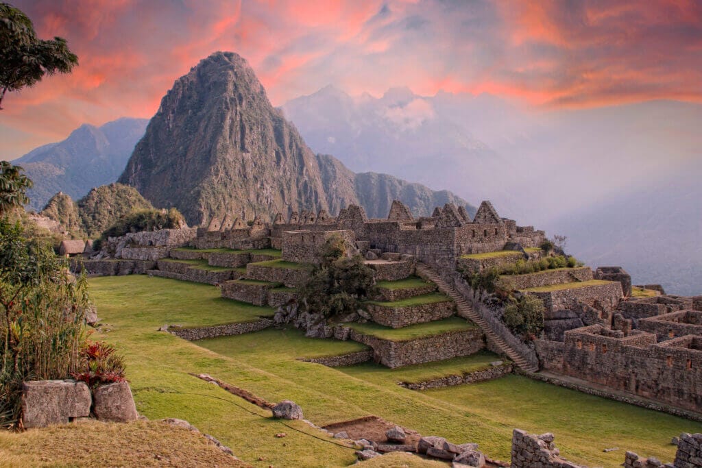 machu picchu sunrise, peru