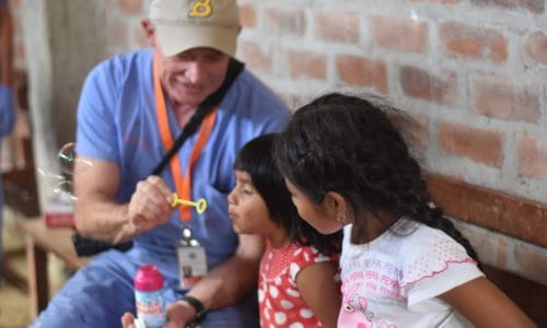 Non-medical volunteer on an IMR mission trip
