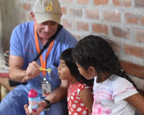 Non-medical volunteer on an IMR mission trip